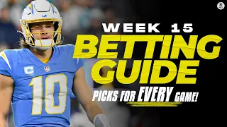 NFL Week 15 Betting Guide: EXPERT Picks for EVERY Game | CBS Sports HQ