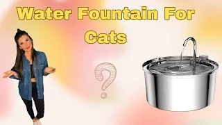 Quiet Pet Water Fountain: Tomxcute Stainless Steel Fountain for Dogs and Cats