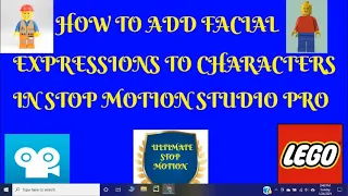 How to add Facial Expressions to Characters in Stop Motion Studio Pro!