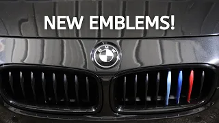 Installing New Emblems/Badges On My F30 BMW 340i! Cheap F30 Mod!