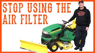 How To Make A Riding Lawn Mower Tractor Snow Plow Work Better!