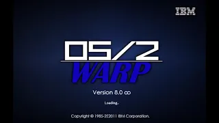 Never Released Operating System History 2 OS Warp 2E Short test - Black&BlueV [REUPLOAD]
