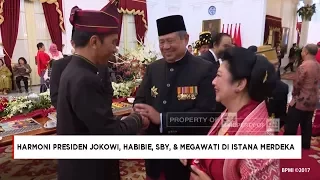 Harmoni di Istana, Presiden Jokowi, Habibie, SBY, & Megawati - Merdeka dalam Bhinneka