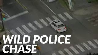 FULL CHASE: Suspect leads police on wild pursuit throughout Philadelphia