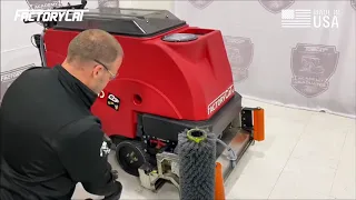 Preventive Maintenance for a Factory Cat Floor Scrubber