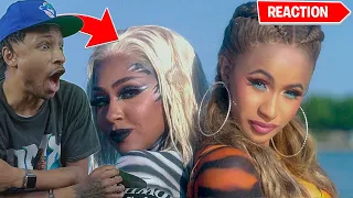 SHE AIN'T COME TO PLAY!!! City Girls - Twerk ft. Cardi B (Official Music Video) REACTION
