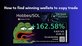 How to find profitable wallets to copy trade