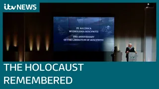 Holocaust Memorial Day: World remembers six million Jewish people murdered by Nazis | ITV News