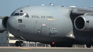 Close Up at Gibraltar Airport, Boeing C17A Globemaster iii