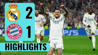 Real Madrid 2 Vs Bayern Munich 1 || Uefa Champion League Highlights || Real Madrid in the Final