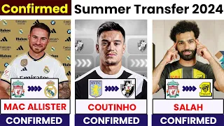 🚨 ALL CONFIRMED TRANSFER SUMMER 2024, ⏳️ Mbappe to Madrid 🤯, Sesko to Arsenal 🔥, Alisson to al nas✅️