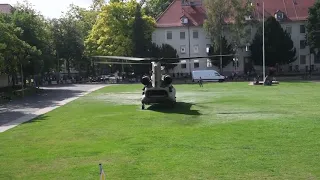 CH-47 Chinook Landing And 10th Special Forces Group (Airborne) Boarding At Panzer Kaserne, Germany