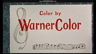 Serenade 1956 title sequence