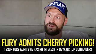 🤣 FURY ADMITS CHERRY PICKING!!! NO INTEREST IN USYK OR TOP CONTENDERS!!! 🤣