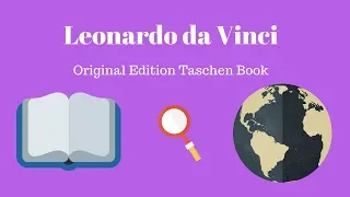Showing Leonardo da Vinci Book / Frank Zollner Original Edition Taschen/  by Gloria Sánchez