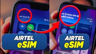 How to Transfer eSIM to eSIM iPhones using Airtel App  | #upgrade to Airtel #esim (#iphone users)