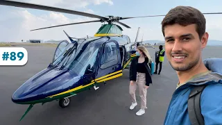 Our First Helicopter Flight! (Over Africa)