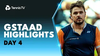 Wawrinka Plays Munar; Bautista Agut & Sonego Feature | Gstaad 2023 Highlights Day 4