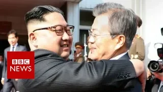 Korean leaders meet in surprise summit - BBC News