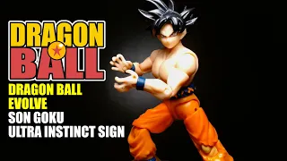 Dragon Ball Evolve Son Goku Ultra Instinct Sign Bandai Action Figure Unboxing and Review