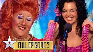 Hula hoop MANIA and a hypnotic DOG! | Britain's Got Talent | Series 9 | Episode 3 | FULL EPISODE