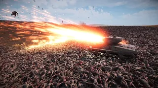FULLAUTO TANK vs 3 MILLION ZOMBIES UEBS 2 Ultimate Epic Battle Simulator 2