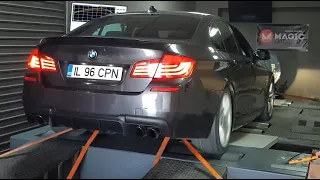 BMW F10 520d With Custom Exhaust Stage 1 On Dyno