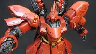 MG Sazabi ver.Ka (6: MS) MS Gundam: Char's Counterattack Gunpla plastic model review ガンプラ