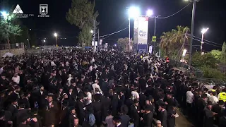 Hadluka Lag Ba’omer in Meron 2022 • הדלקה מירון - ל"ג בעומר תשפ"ב