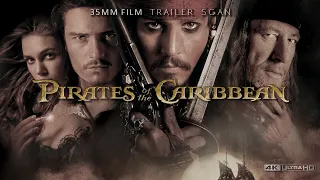 4K | Pirates of the Caribbean 2003 Trailer | 35mm Scan