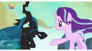 [Clip] My Little Pony: FiM - Queen Chrysalis defeat (Season 6)