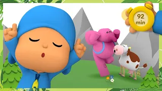 ⛰ POCOYO AND NINA - Mountain Getaway [92 min] | ANIMATED CARTOON for Children | FULL episodes