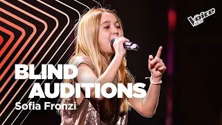 Sofia canta “Giovani Wannabe” | The Voice Kids Italy | Blind Auditions