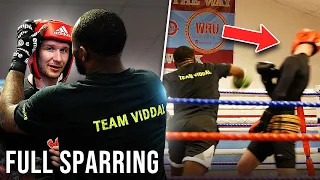 I SPARRED Pro Boxer Viddal Riley.. It Didn’t Go Well