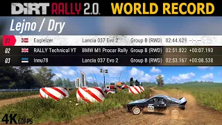 WORLD RECORD - DR2 - Lejno - Lancia 037 - 02:44.629