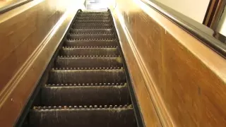 Macy’s Wooden Escalator in NYC