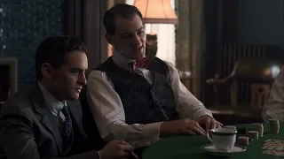 Boardwalk Empire (season 1): Lucky Luciano visits Arnold Rothstein at New York casino