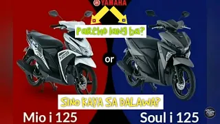 YAMAHA MIO i 125 vs. YAMAHA MIO SOUL i 125 Specs and Price Philippines 2020 / Comparison WHICH ONE?