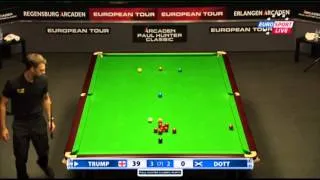 Judd Trump - Graeme Dott (Frame 6) Snooker Paul Hunter Classic 2013 - Round 6