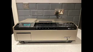 VINTAGE 1978 SONY SL-8000UB BETAMAX VIDEO RECORDER