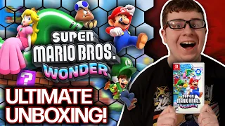 ULTIMATE Super Mario Bros. Wonder Midnight LAUNCH Unboxing! | Nintendo Switch