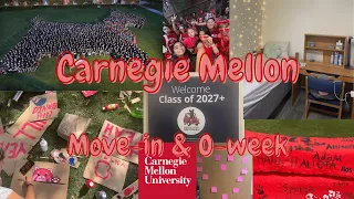 Carnegie Mellon Freshman Year Move-in and Orientation Week 2023