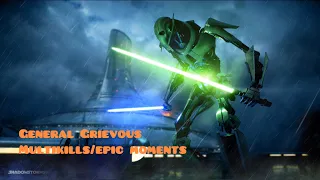 Star Wars battlefront 2: General Grievous multikills/epic moments #1