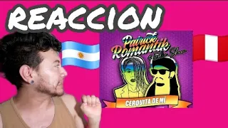 CERQUITA DE MI REMIX - LESLIE SHAW & PATRICK ROMANTIK || REACCION