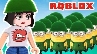 Моя АРМИЯ МИНЬОНОВ в Роблокс - Roblox с Машкой