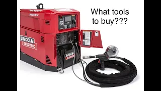 What tools to buy with your new generator welder!