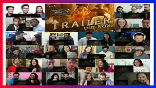 RRR Trailer Reaction Mashup | NTR, Ram Charan, Ajay Devgn, Alia Bhatt | #ReactionMashupTamizha |