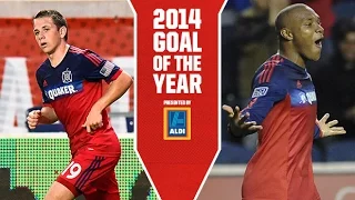 2014 Aldi Goal of the Year | Day 3: #2 Harry Shipp vs. #3 Juan Luis Anangono