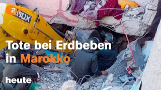 heute 19:00 Uhr 09.09.23 Erdbeben Marokko, G20-Gipfel Indien, Prinz Harry in Deutschland (english)