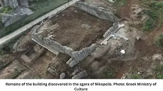 Archaeologists Discovered “Temple of the Emperors” in the Agora of the Ancient City of Nikopolis